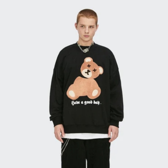 Killed Teddy Bear Sweatshirt - Picture 2 of 15